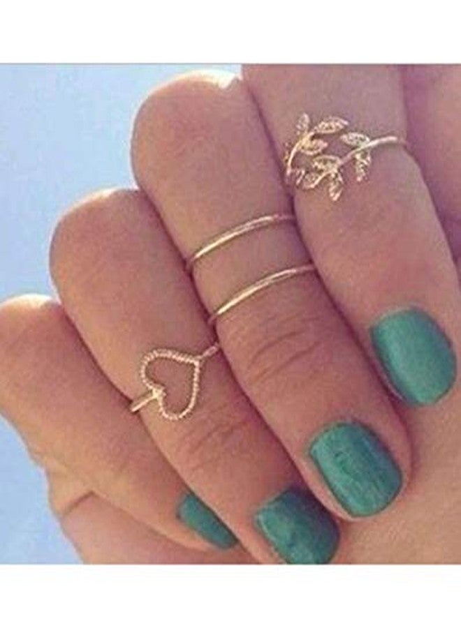 ICYROSE 925 Sterling Silver Double Rings Above Knuckle Ring Mid Finger Top Stacking summer women's (20736) - Image 3
