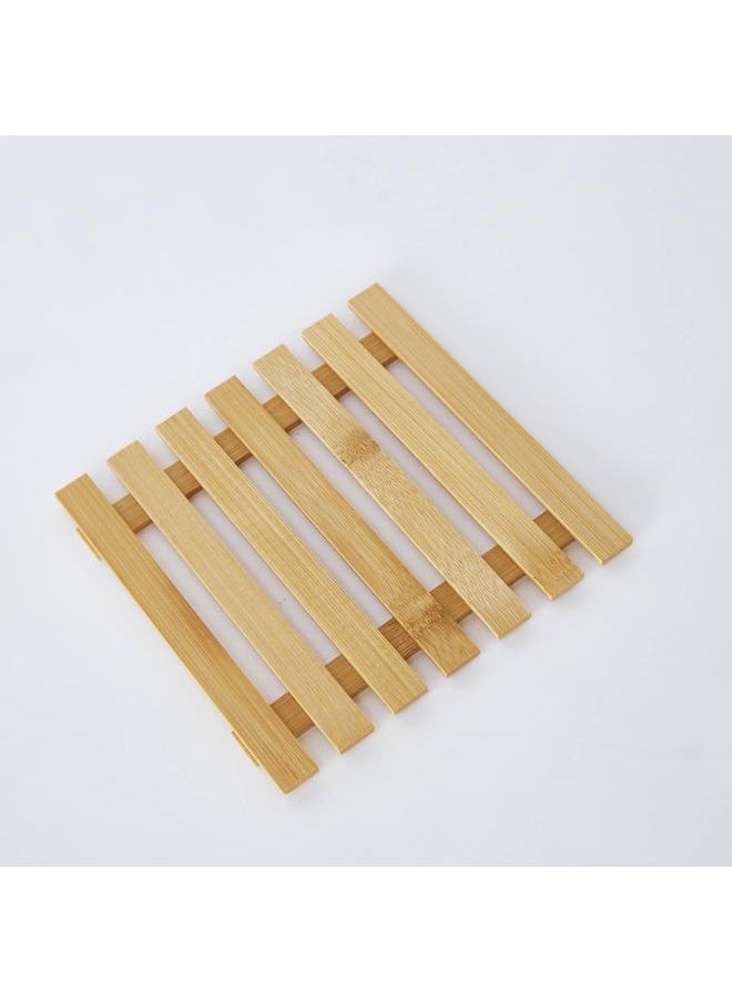 Home Box - Bamboo Square Trivete - 18 cm - Image 1