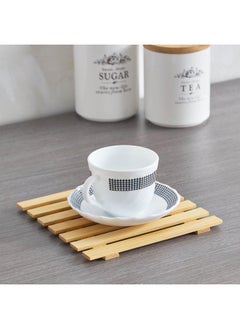 Bamboo Square Trivete - 18 cm