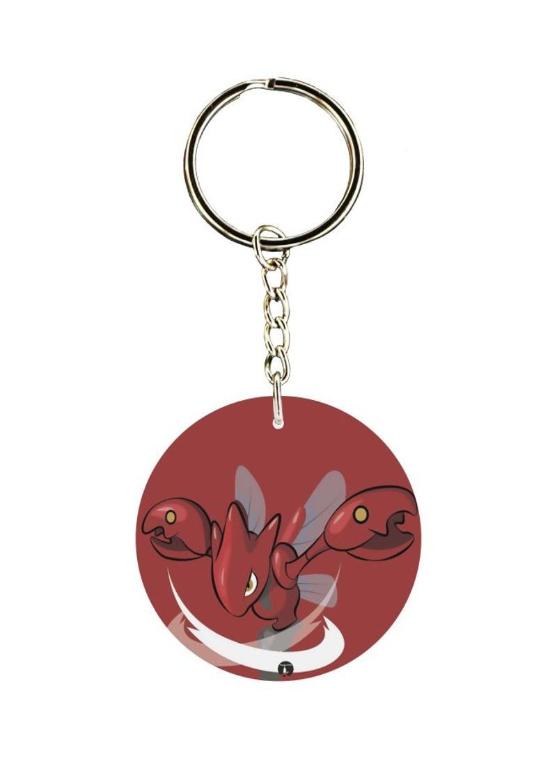 Cartoon Printed Keychain