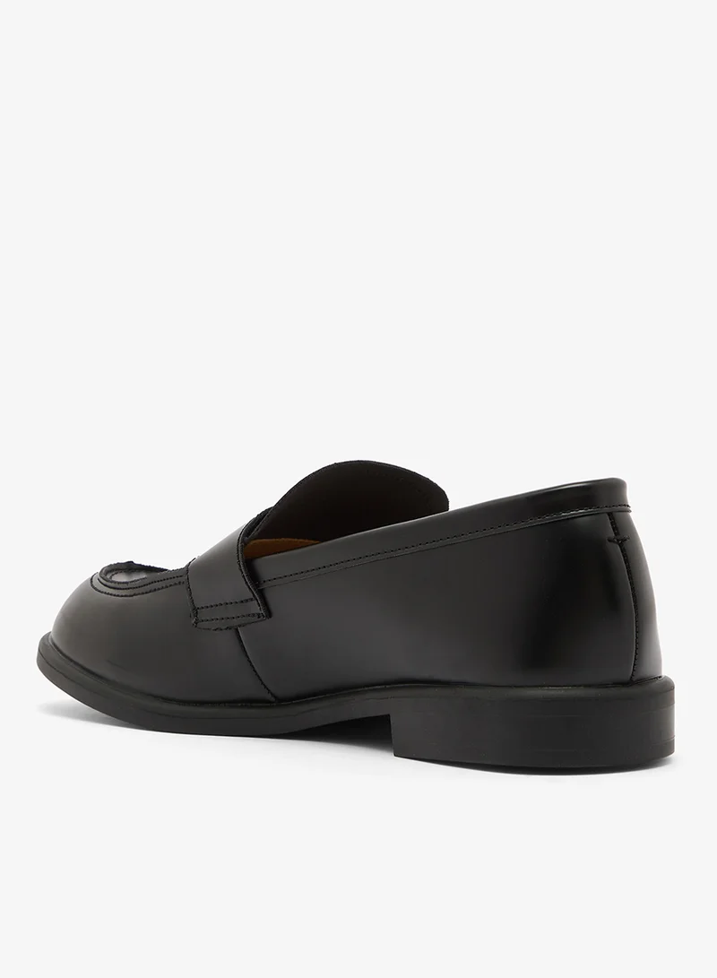 ELLA Block Heel Silver Accent Detail Sandals