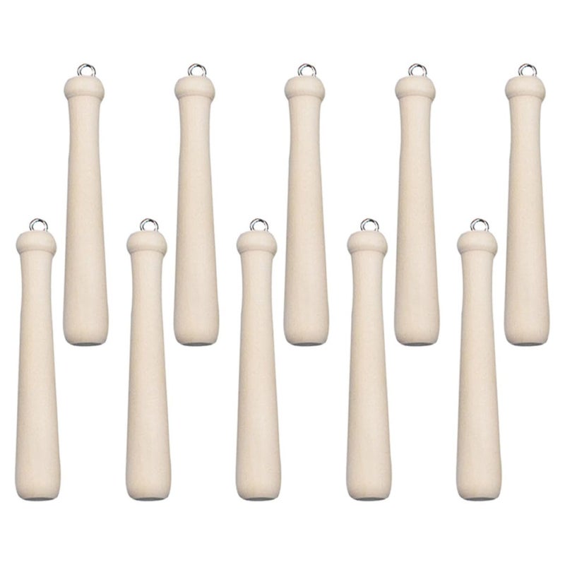 Mini Baseball Bat Keychain Pendant 4 Pack Charm Accessory - Image 4
