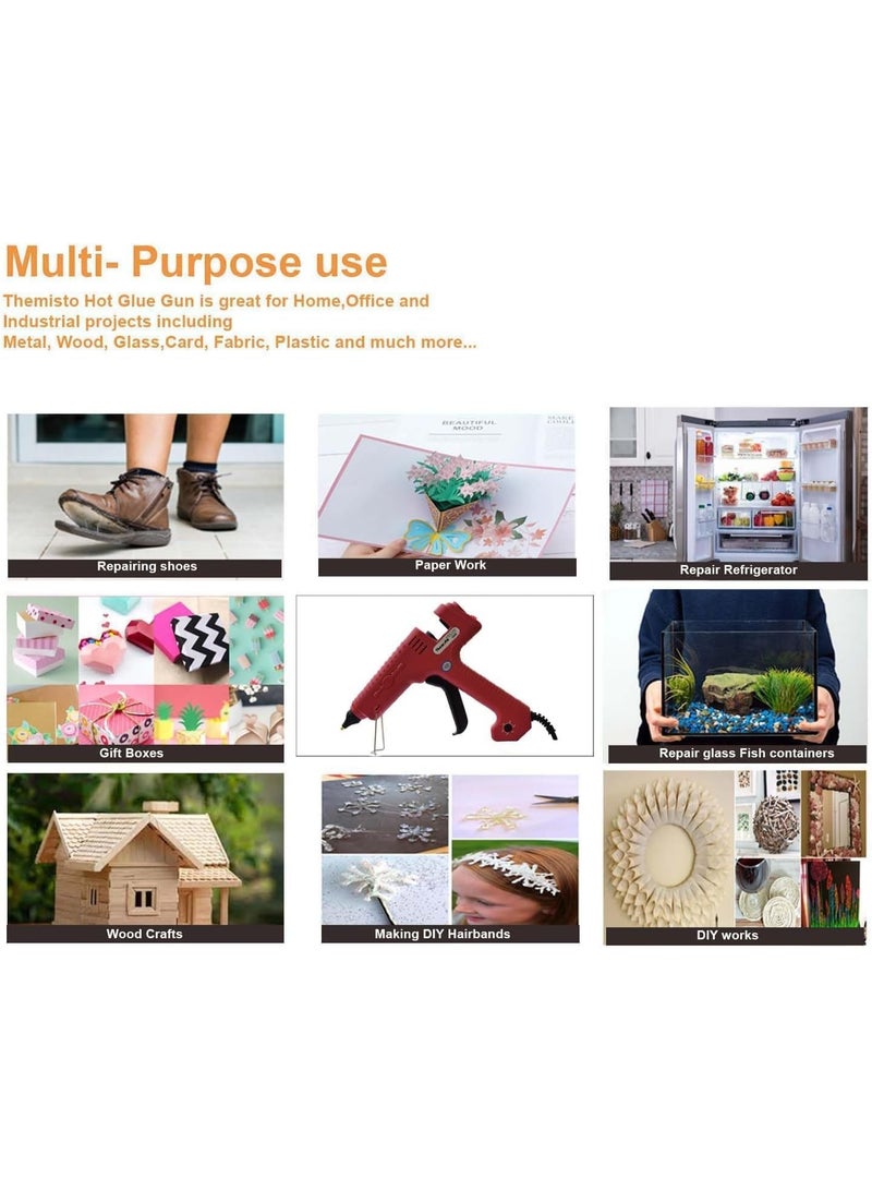 Emerald Heavy Duty Glue Gun 60W – Compact Hot Glue Gun for Crafting, DIY, and Quick Repairs-Model 9170 - Image 3