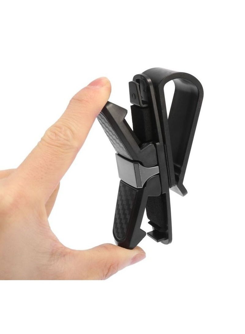 MOB MOB - Car Sunglass Holder Clip for Car Sun Visor, Sunglasses Eyeglasses Mount with Ticket Card Clip 1 Pcs  - Image 5