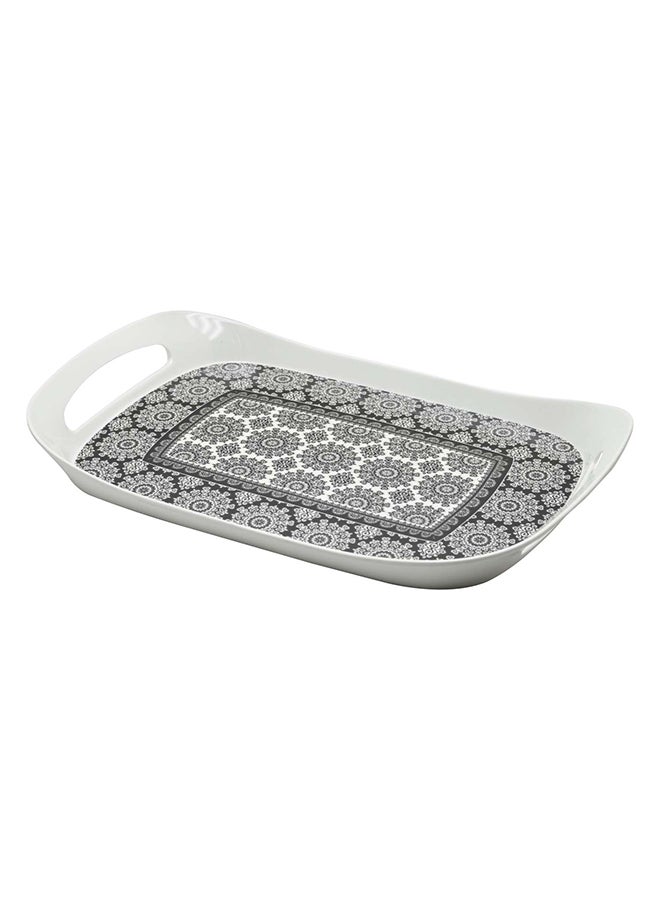 Rk Comfort Tray X- Large Black Abstract, Dwt1026Bab, 18"X11" - Image 1