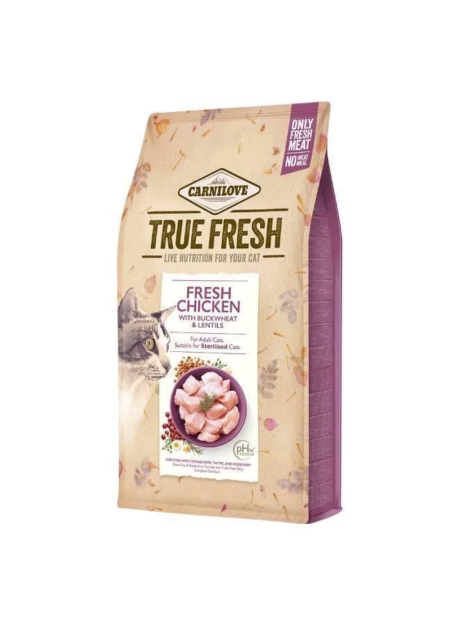 Carnilove Adult Cat Food True Fresh Chicken 1.8kg | Nutrient-Rich & Grain-Free - Image 3