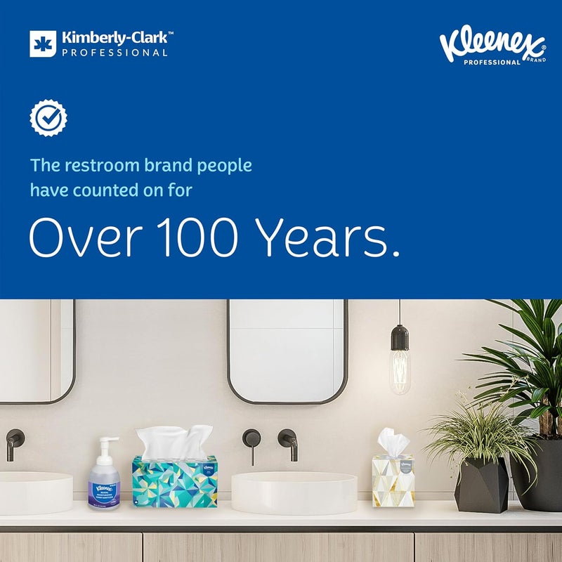 Kimberly-Clark Kleenex Professional Pop-Up Box Hand Towels - 120 Count, 9 x 10-1/2 Inches - Image 2