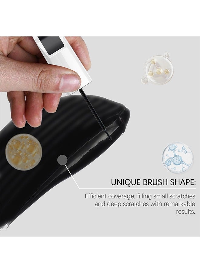 Homonth Touch Up Paint For Cars, Automotive Paint, 2 in 1 Car Touch Up Paint Erase Car Scratches Pen For Vehicles, Quick And Easy To Repair Universal Car Paint (Black) - Image 5