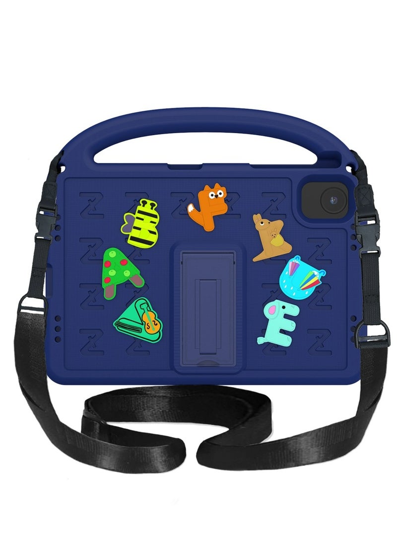 Children's protective case Compatible for Honor Pad X8A/ X9 11 inch , shockproof cover with shoulder strap bracket  - Image 2