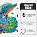 MYS Aurora Wooden Puzzles Dolphin Jigsaw Puzzles 900 Pieces Unique Shaped Wooden Puzzles for Adults and Kids Family Game 233x225 Inch - Image 4