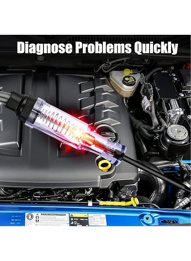 Automotive Test Light 2Pcs Dc 6-24V Digital Lcd Circuit Tester Heavy Duty Light Tester With Voltmeter, Car Truck Vehicle Circuits Low Voltage Tester Probe, 12 Volt Auto Electrical Tester - Image 2