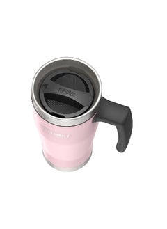 THERMOS Icon Series Vacuum Insulated Stainless Steel Travel Mug Sunset Pink 16 Oz Is1002Sp4  - Image 4