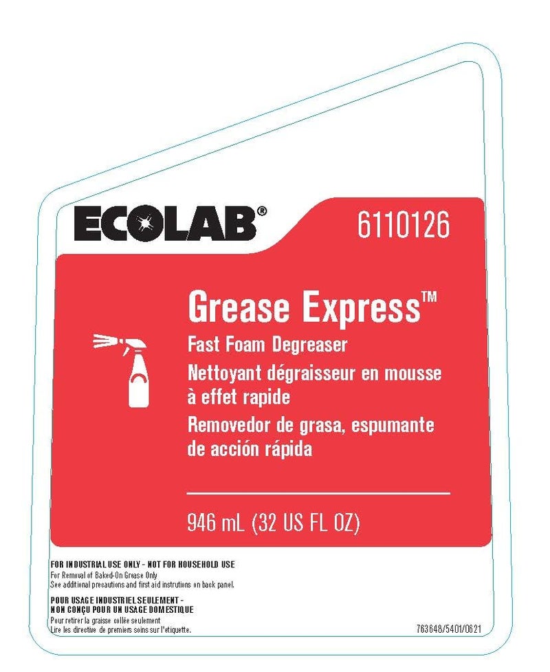 Ecolab Grease Express™ Fast Foam Degreaser - Image 2