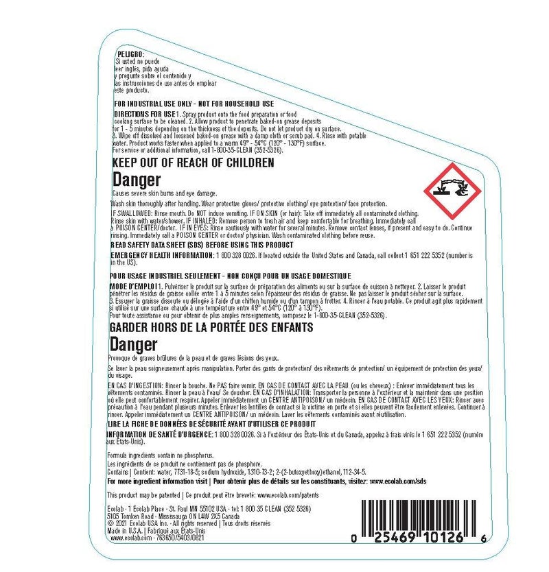 Ecolab Grease Express™ Fast Foam Degreaser - Image 3