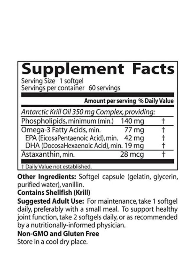 دكتورز بست دكتور بيست ريل كريل، 350 ملغ، 60 كبسولة - Image 2