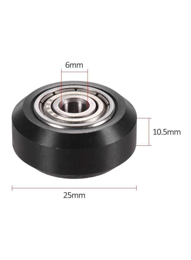 Creality 3D Pulley Passive Round Wheel Roller For 3D Printer Black - Image 2