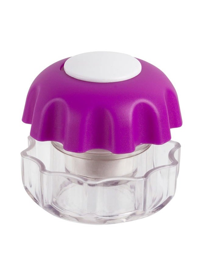Ezy Dose Crush Pill, Vitamins, Tablets Crusher and Grinder, Effortlessly Crushes Medications into Fine Powder, Features Storage Compartment, Durable, Easy-to-Use Design, Purple, Small, BPA Free - Image 1