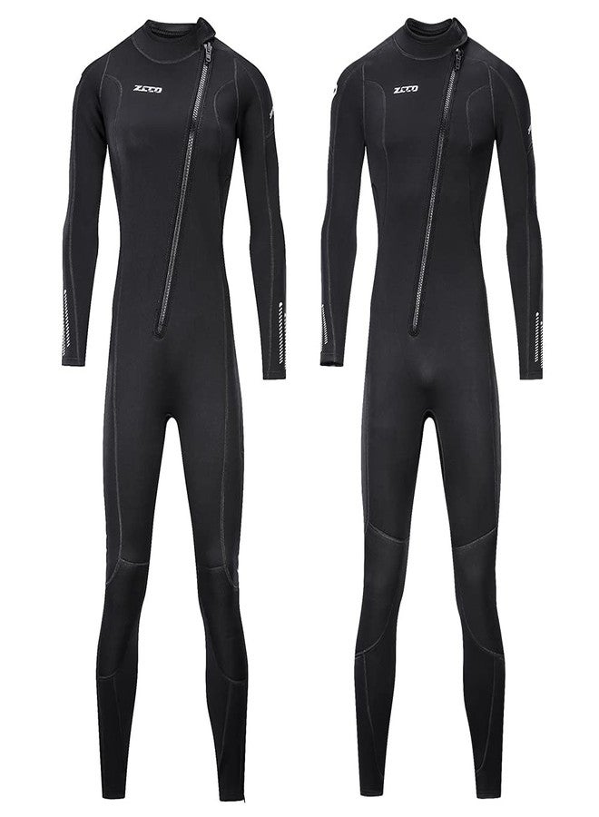 ZCCO Ultra Stretch 3mm Neoprene Wetsuit, Front Zip Full Body Diving Suit, one Piece for Men & Women-Snorkeling, Scuba Diving Swimming, Surfing - Image 1