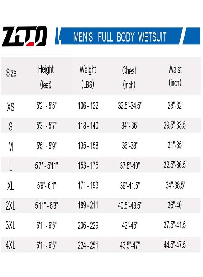 ZCCO Ultra Stretch 3mm Neoprene Wetsuit, Front Zip Full Body Diving Suit, one Piece for Men & Women-Snorkeling, Scuba Diving Swimming, Surfing - Image 2