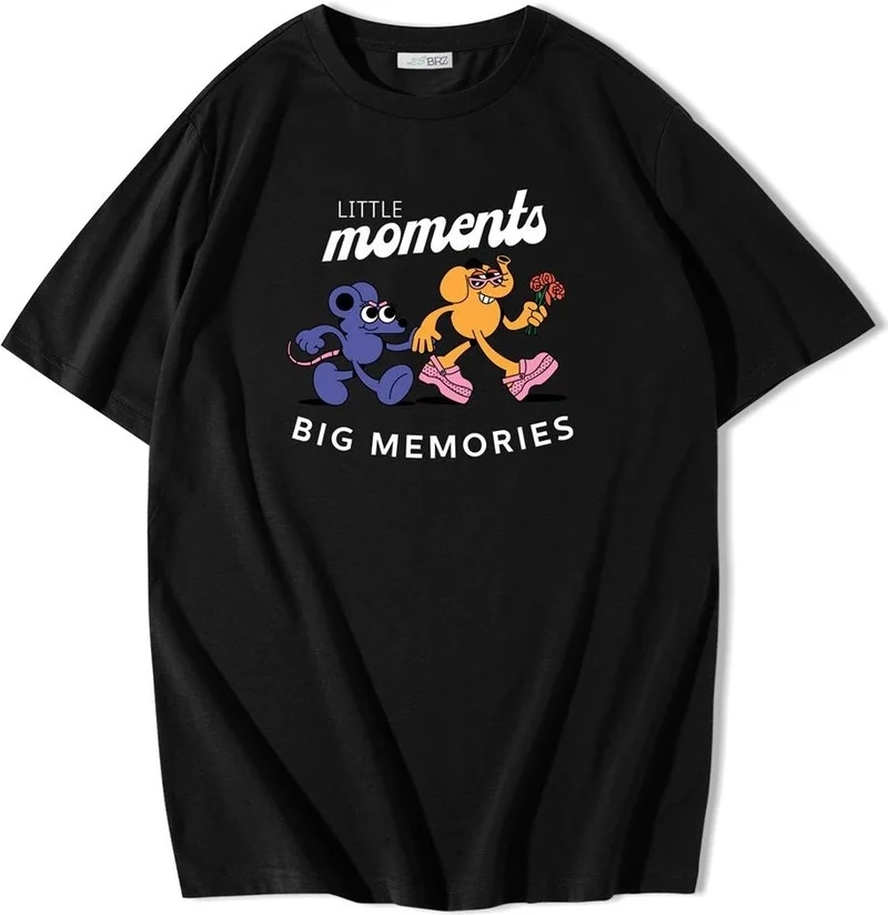BRZ Collection Unisex Oversize Little Moments T-Shirt