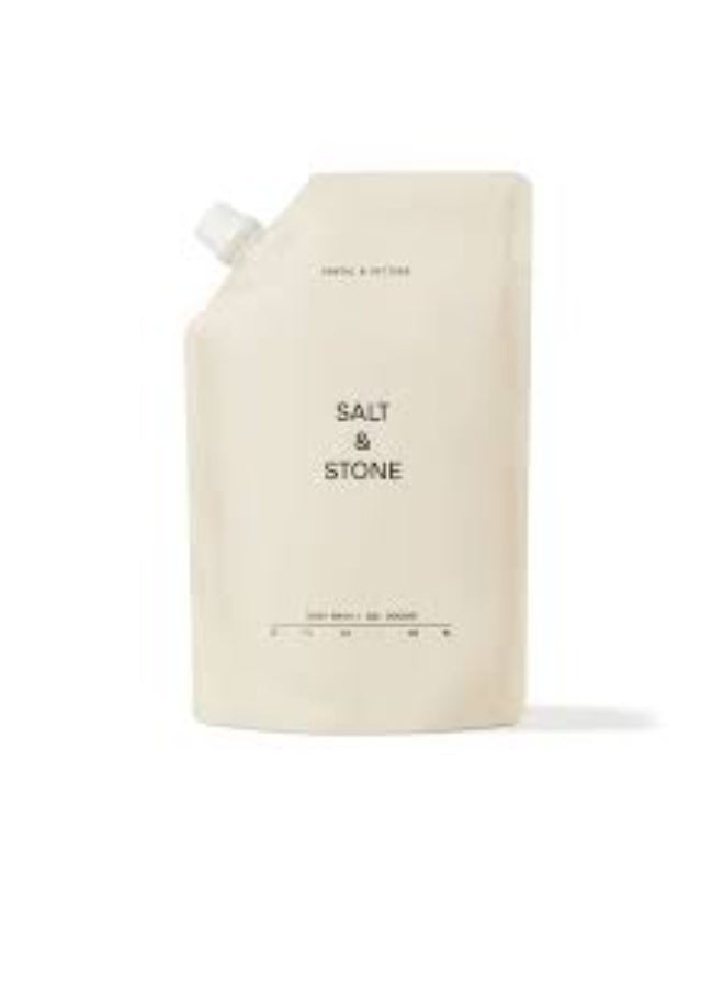 سولت اند ستون عبوة إعادة تعبئة غسول الجسم من SALT & STONE - خشب الصندل ونجيل الهند (946 مل) - Image 1