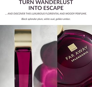 Avon Far Away Splendoria Eau de Parfum 50ml Floral and Oriental Scent Long Lasting Scent Perfect for Any Occasion Cruelty Free - Image 2