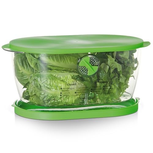 Progressive Prep Solutions by Progressive Lettuce Keeper Produce Storage Container, 4.7 Quarts, Green (LKS-06) - Image 2