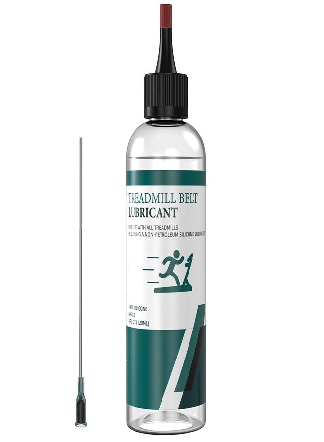 CCGeass Treadmill Belt Lubricant, 100% Silicone Treadmill Lube High-Temperature Resistant Stable Lubricant, with Application Tubes and Precision Screw Caps 500cs, 4.2 Ounce - Image 1