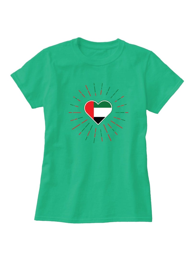 UAE Adult Women T-Shirt  Gift for Friends and Family - Image 3