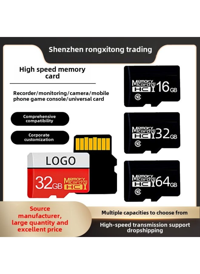 Small Capacity 128mb 256M 512M 1G 2gTF Card 8g 16G Memory Card 32g Storage Card-Capacity:1gb-c10 High Speed Version U3  - Image 1