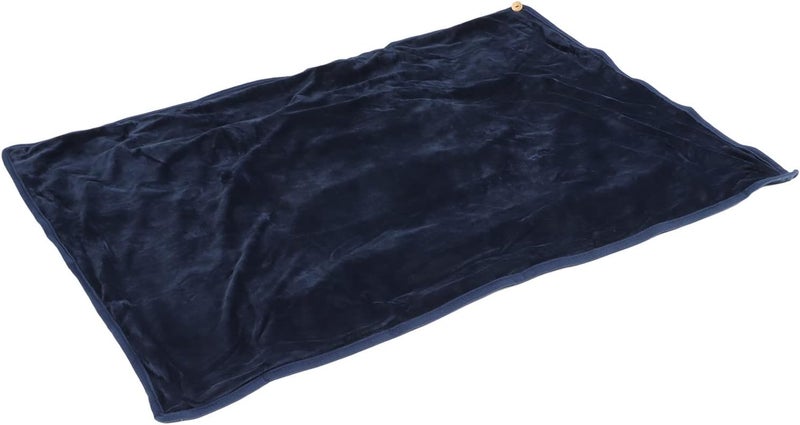 Heated Electric Throw Blanket, USB 5V 2A Flannel Material Soft Comfortable Warm Electric Throw Blanket for Home Relaxing Sleeping (Blue) - Image 1