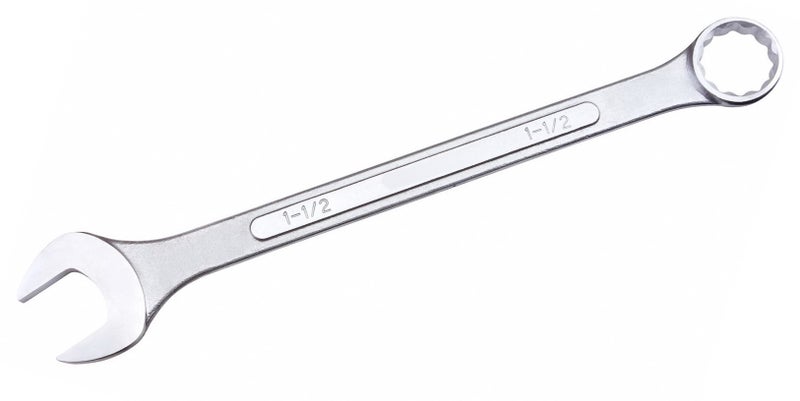 Tactix Combination Wrench 35mm, Heavy-Duty Carbon Steel Spanner, High-Strength & Durable Hand Tool for Mechanics, Automotive, Industrial, and DIY Use- 370056 - Image 1