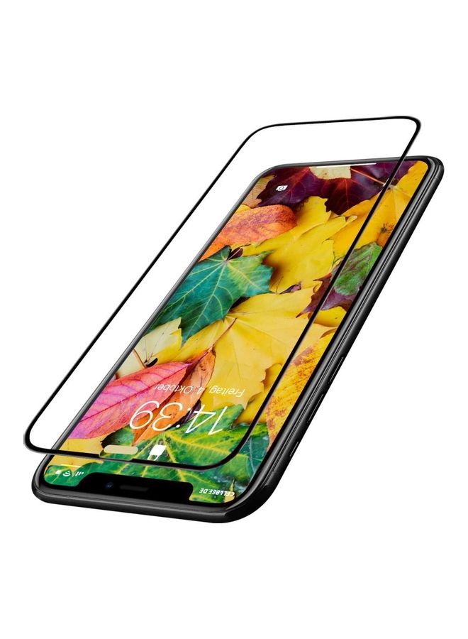 ICS Screen Protector Tempered Glass for Apple iPhone 12 Pro Max Black/Clear - Image 2