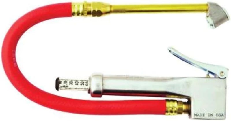 Milton S-522 Bayonet Tire Inflator Gauge with Dual Truck Tire Air Chuck Head, 120 Max PSI - Image 1