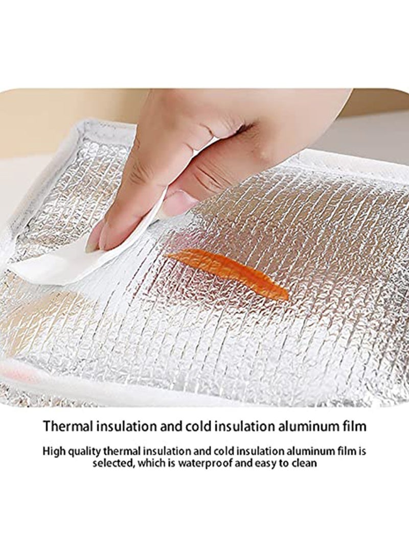 SYOSI Kids Lunch box Insulated Soft Bag, Waterproof Lunch Bag for Adults, Kids Cartoon Colors Insulated Lunch Box Cooler Bag Portable Tote Bag Food Storage Bag for Women Men Work School Picnic  - Image 4