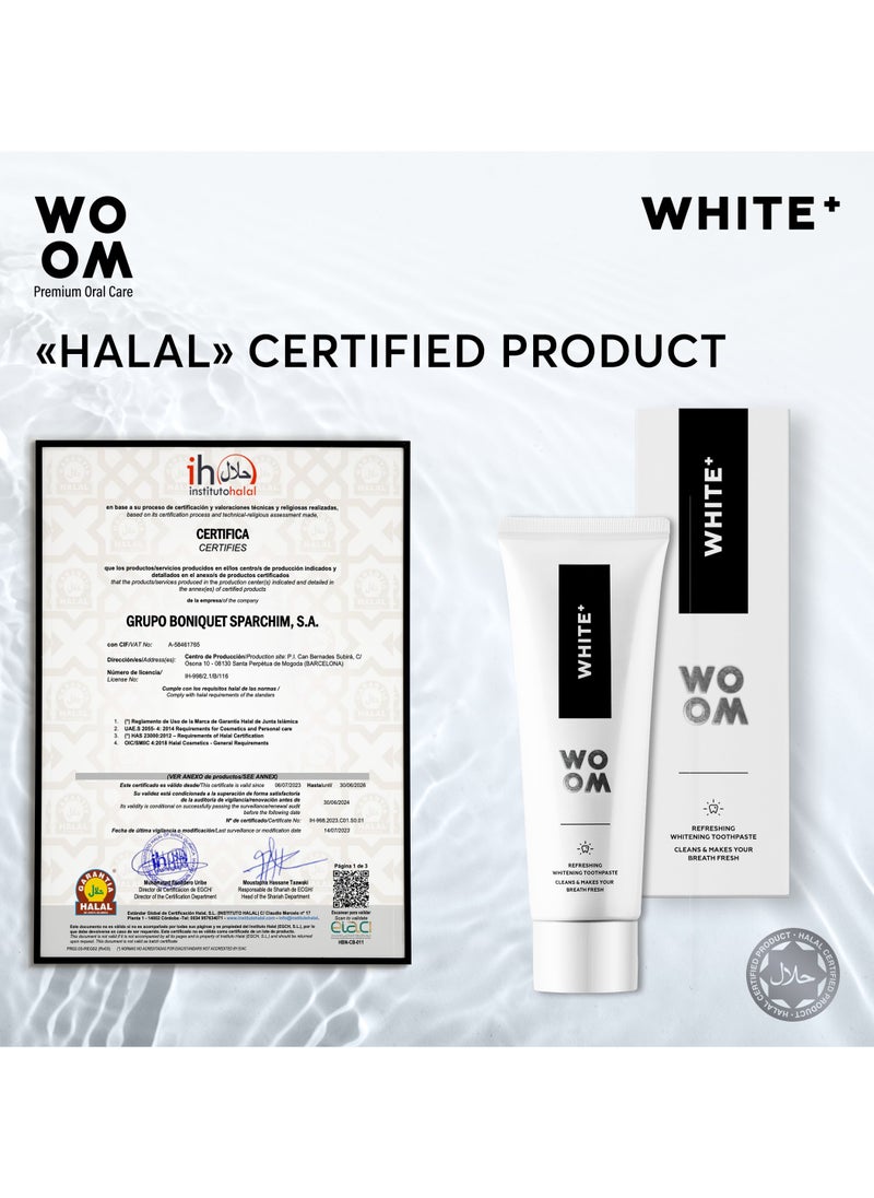 Woom - Whitening Toothpaste WOOM White, Effective Care for your teeth 75 ml - Image 1