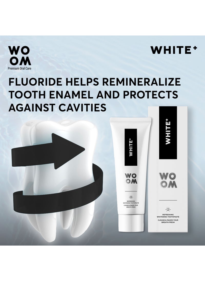 Woom - Whitening Toothpaste WOOM White, Effective Care for your teeth 75 ml - Image 1