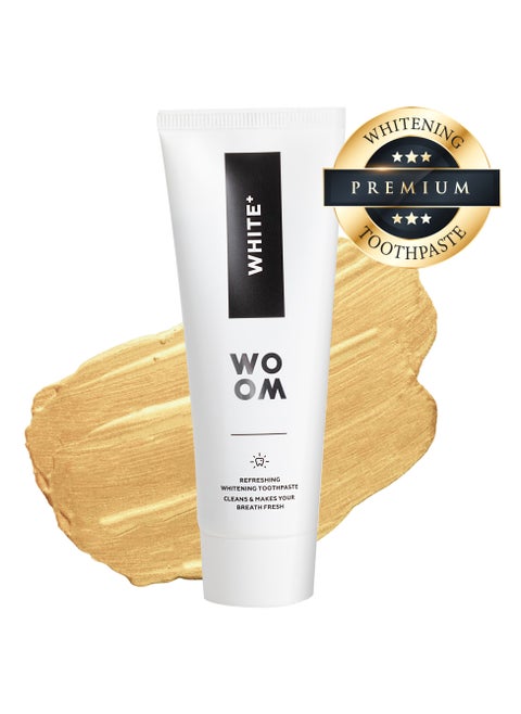 Whitening Toothpaste WOOM White, Effective Care for your teeth 75 ml