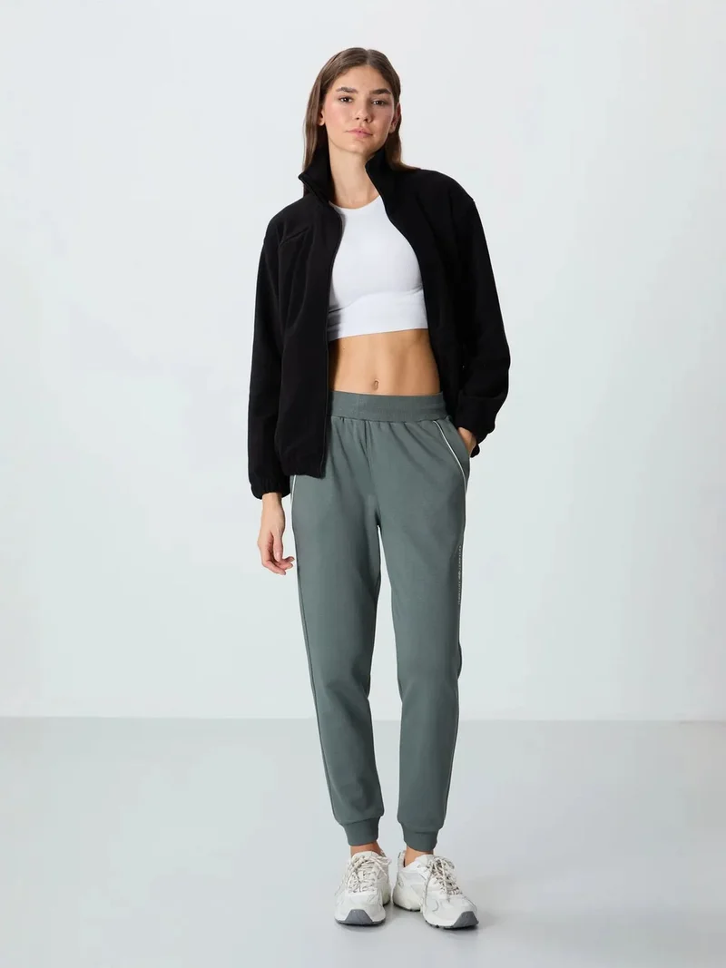 تومي لايف TOMMY Women's Cotton-blend Jogger Sweatpants
