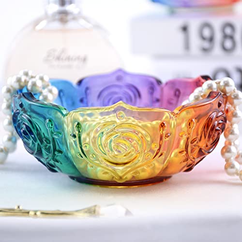 japleed Bowl Resin Casting Molds Silicone Container Epoxy Mold Flower Shape Bowl Jewelry Candle Holder Trinket Box Mold Resin Casting Irregular Tray Molds for Crafts Decoration - Image 5