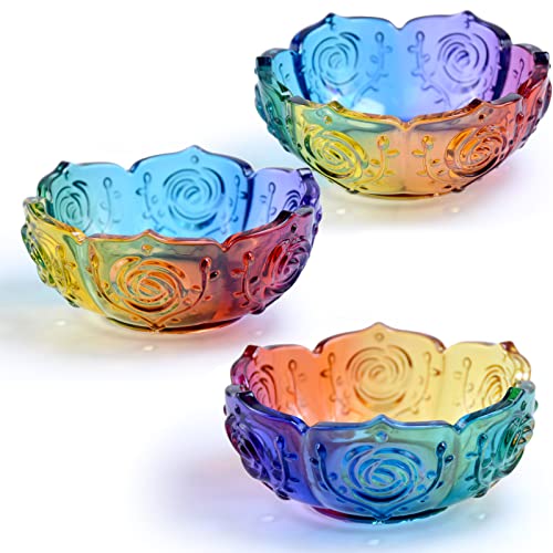 japleed Bowl Resin Casting Molds Silicone Container Epoxy Mold Flower Shape Bowl Jewelry Candle Holder Trinket Box Mold Resin Casting Irregular Tray Molds for Crafts Decoration - Image 4