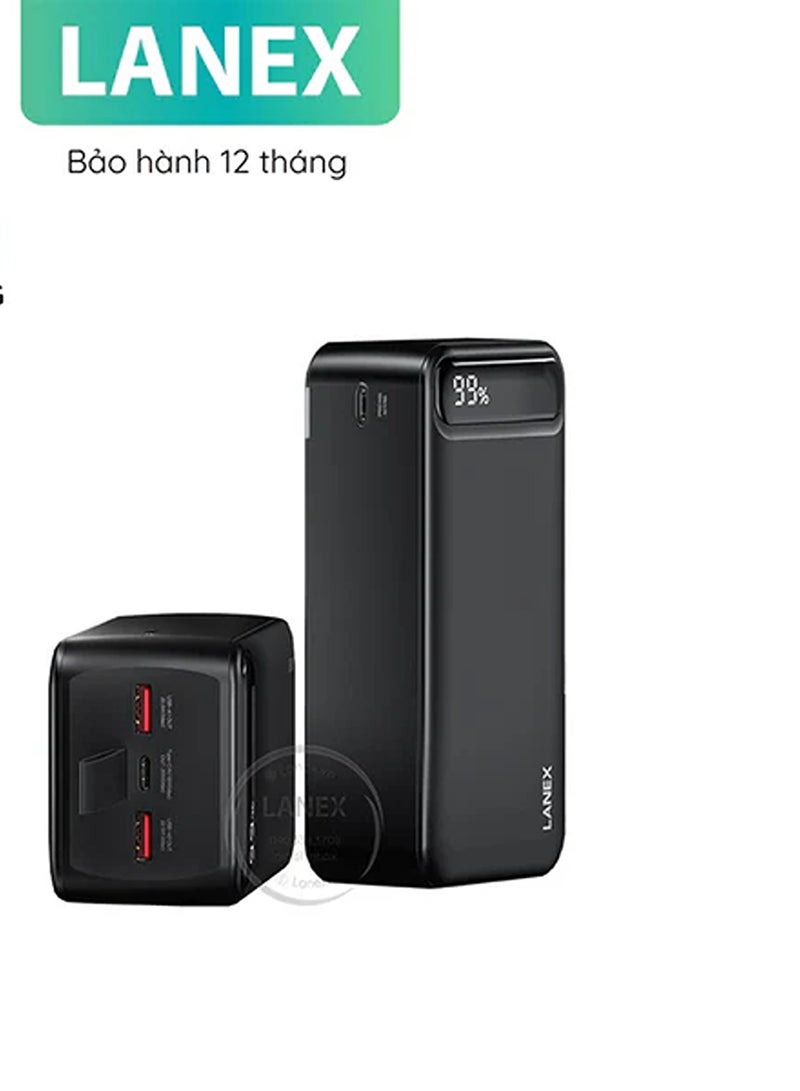 LANEX Lp22 Abs Power Bank 22.5w 50000mah - Image 1