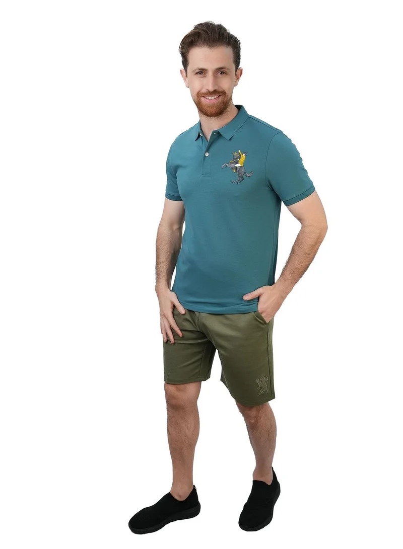 GIORDANO  Men's Slim Fit Cotton Short Sleeve Polo for Men | Best Price UAE