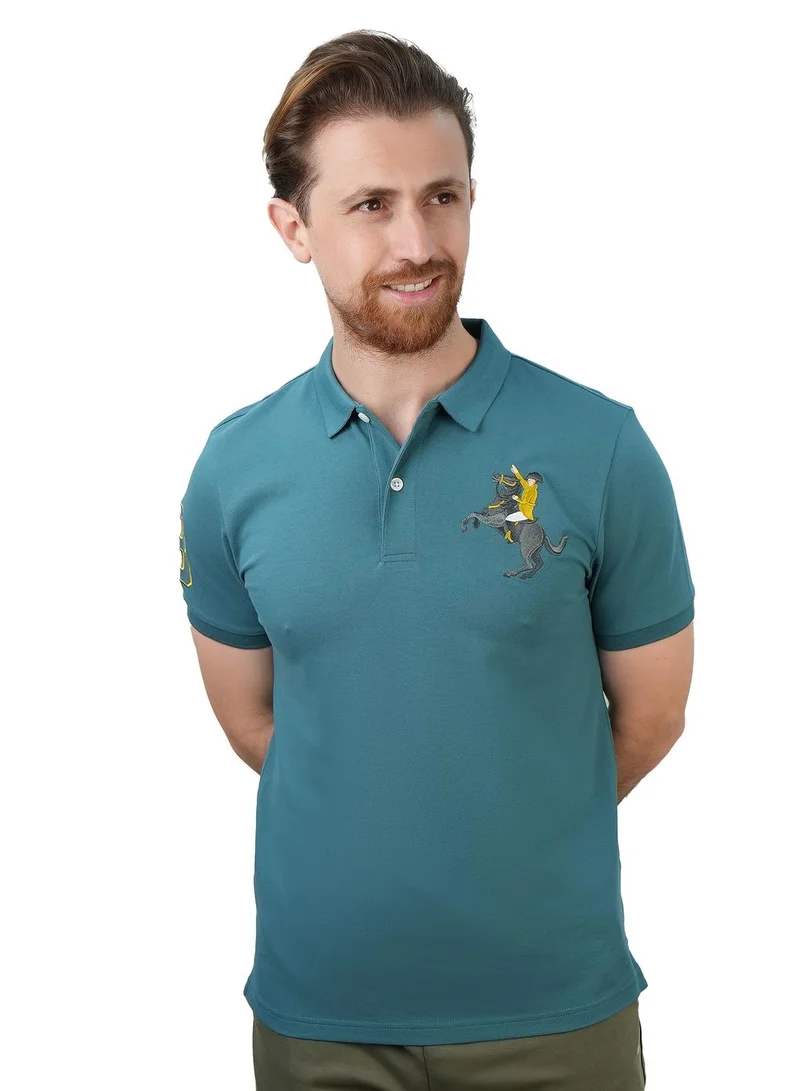 Men's Slim Fit Cotton Short Sleeve Polo