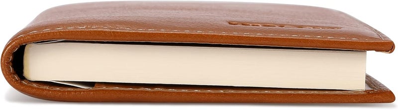 HISCOW Minimalist Checkbook Cover - Full Grain Leather - Image 5