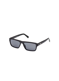GUESS Men's Polarized Rectangular Sunglasses - GU0008501D55 - Lens Size: 55 Mm  - Image 3