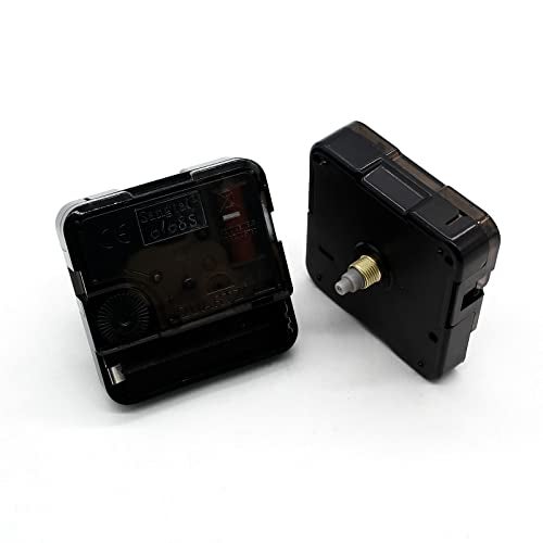 suiwotin 1pc Clock Mechanism Replacement, 13mm/0.51 Inch Shaft Length Wall Clock Mechanism, Quartz Clock Movement, DIY Silent Movement Mechanism Replacement (Thread: 0.21"/5.5mm) - Image 5