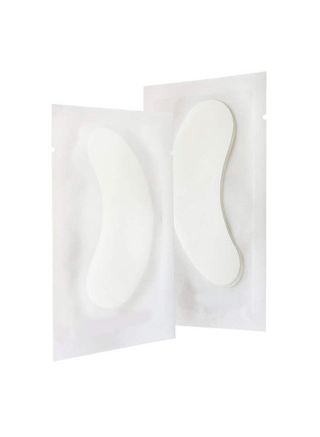 MyAoKuE-UP 100 Pairs Set Under Eye Pads Disposable Eye Gel Patches for Eyelash Extensions Tool Kit, White Film - Image 3