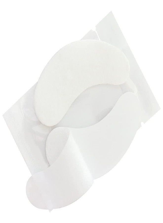 MyAoKuE-UP 100 Pairs Set Under Eye Pads Disposable Eye Gel Patches for Eyelash Extensions Tool Kit, White Film - Image 1