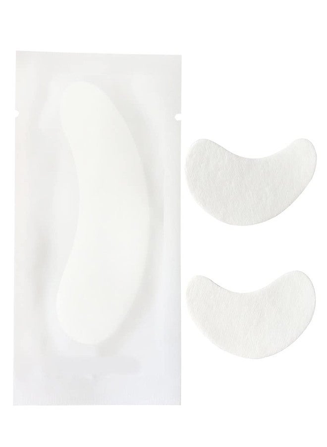 MyAoKuE-UP 100 Pairs Set Under Eye Pads Disposable Eye Gel Patches for Eyelash Extensions Tool Kit, White Film - Image 2